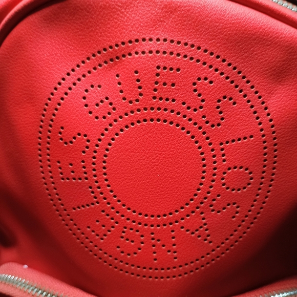 GUESS Small Red Women's Backpack - Picture 4 of 8